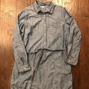Gap Chambray Shirt Dress